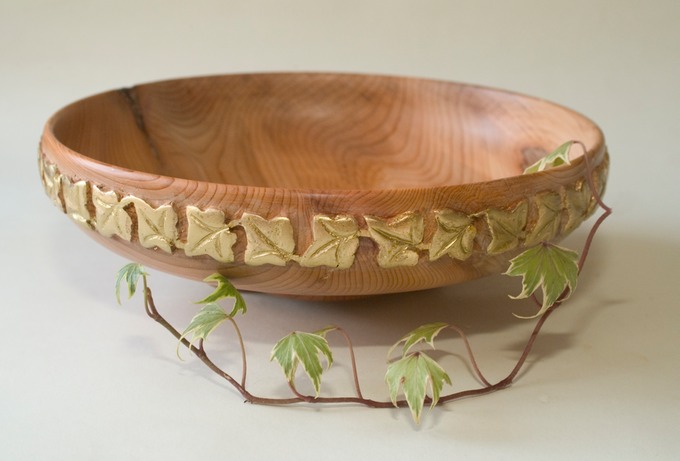 Ivy yew bowl